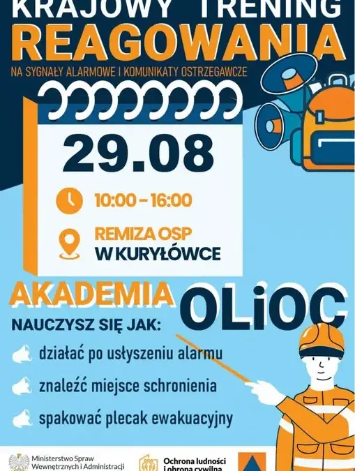 Bezpłatne punkty edukacyjne w Kuryłówce – trening reagowania na sytuacje kryzysowe