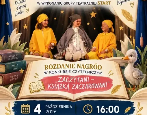 Spektakl „Brzydkie kaczątko” i rozdanie nagród w Nowej Sarzynie