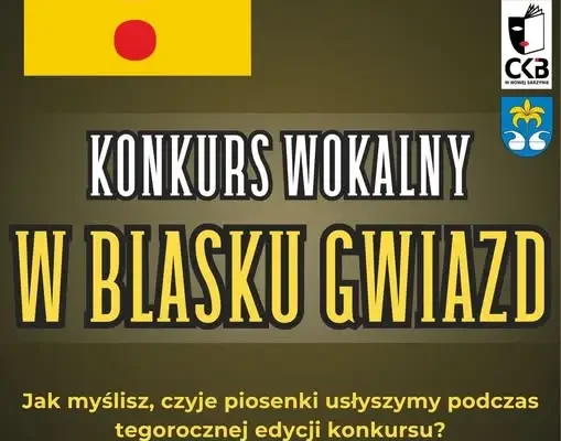 Konkurs wokalny „W Blasku Gwiazd” w Nowej Sarzynie – znamy datę ogłoszenia repertuaru