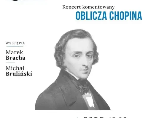 Oblicza Chopina – koncert komentowany w Nowej Sarzynie