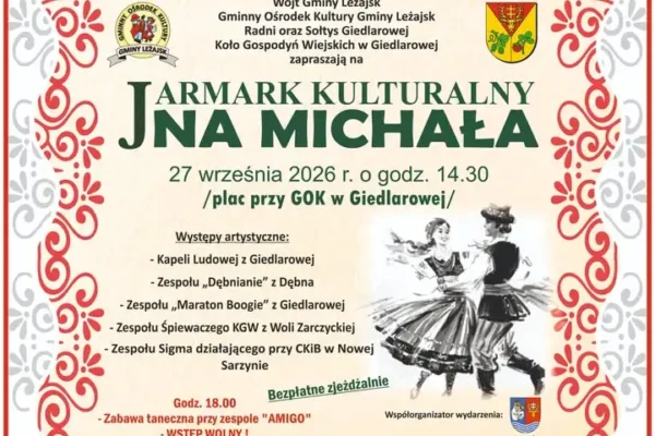 Jarmark Kulturalny „Na Michała” w Giedlarowej – podsumowanie sezonu imprez plenerowych