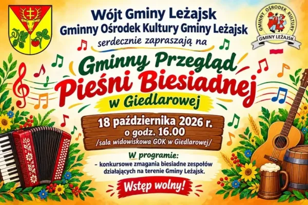 Konkurs biesiadny w Giedlarowej – dziś wystąpi 9 zespołów