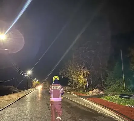 Potrącenie pieszej w Grodzisku Dolnym – interwencja OSP KSRG