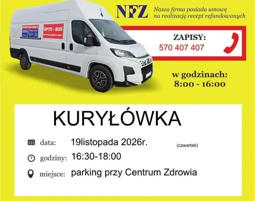 Bezpłatne badanie wzroku w Kuryłówce – 19 listopada 2026