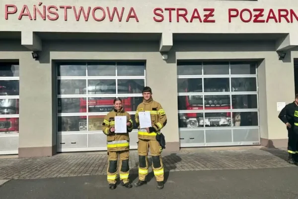Druhowie z OSP Grodzisko Dolne ukończyli kurs strażaka ratownika w Leżajsku