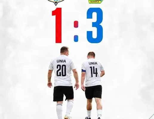 Unia Nowa Sarzyna przegrywa z rezerwami Siarki Tarnobrzeg 1:3