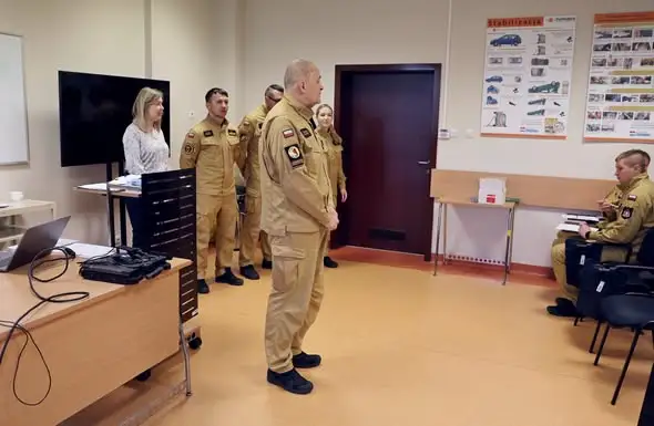 Strażacy z Leżajska ukończyli specjalistyczne szkolenie z ratownictwa chemicznego w Częstochowie